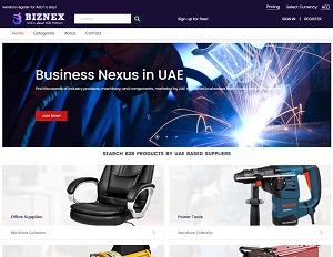 Biznex.ae - UAE's Local B2B Platform & B2B Products Marketplace