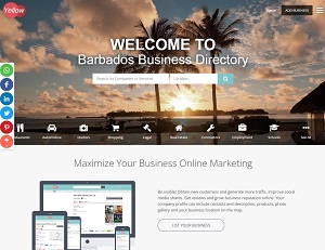 Bbyellow.com - Barbados Business Directory