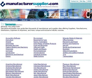  Manufacturersupplier.com - Global Manufacturers and Suppliers Directory