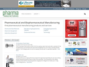 Pharmaceutical Manufacturing Resource Directory
