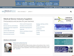 Medicaldevicedirectory.com - Medical Device Industry Suppliers Directory