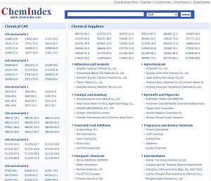 Chemindex.com - The Chemical CAS Database and Chemical Suppliers Directory
