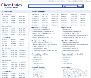  Chemindex.com - The Chemical CAS Database and Chemical Suppliers Directory