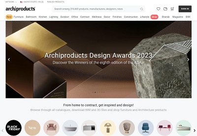 Archiproducts.com - Furniture, Design and Lighting search engine