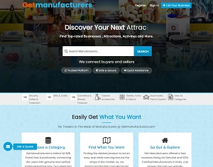 Getmanufacturers.com - Genuine & Verified Indian Manufacturers Directory