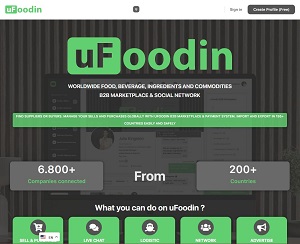 uFoodin.com - International Food, Beverage, Ingredients, Commodities B2B Marketplace
