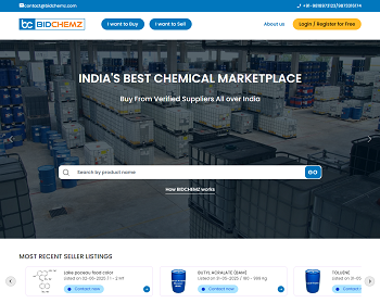 Bidchemz.com - Chemicals | Online B2B Chemicals marketplace