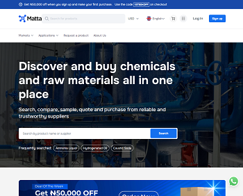 Matta.trade - Africa's Leading B2B Marketplace for chemicals