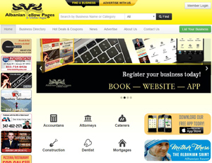 Albanianyellowpages.com - Your Albanian Business directory