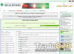 DealWood.com - Wood B2B Marketplace and Trade Portal