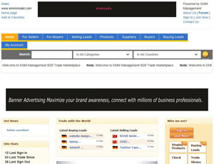 Emmmodel.com - Free B2B Trade Marketplace