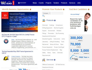 Gulfoilandgas.com - Global B2B marketplace for Oil & Gas and Unconventional Resources