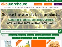 Ekowarehouse.com  - Source Certified Organic food B2B Platform