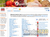 Foodsfortrade.com - Foods B2B Marketplace and Trade Portal