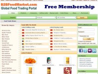 B2Bfoodmarket.com - Global Food Trading Portal and E-Marketplace