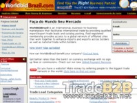 Worldbidbrazil.com - Brazil International Trade Leads Import Export b2b Marketplace