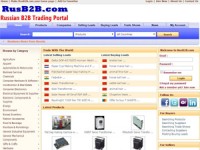 Rusb2b.com - Russian B2B (Business to Business) Trading Portal and E-Marketplace
