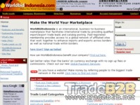 Worldbidindonesia.com - Indonesia International Trade b2b Marketplace