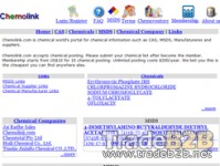 Chemolink.com - MSDSand manufactures and suppliers