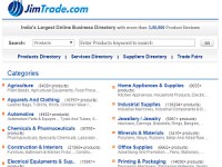 JimTrade.com - India Suppliers and Products Directory