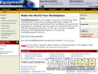Worldbidequipment.com - Equipment International Trade b2b Marketplace