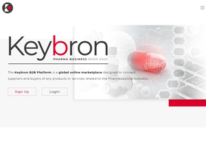 Keybron.com - Pharmaceutical B2B Platform